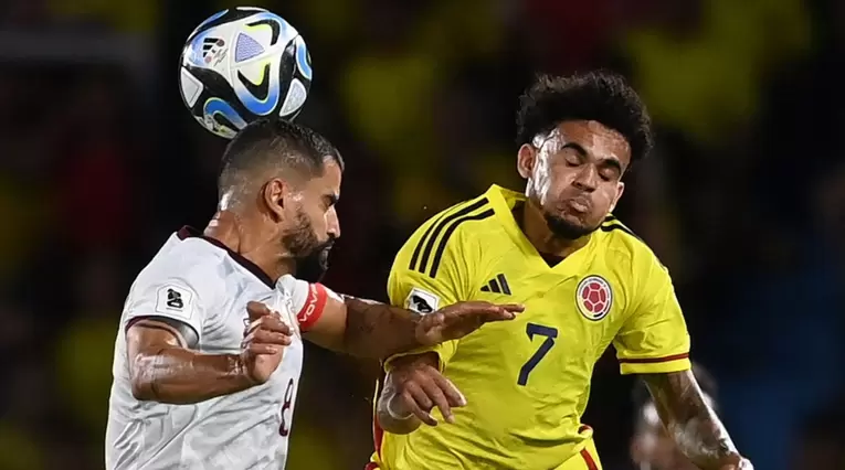 Colombia vs Venezuela - Eliminatorias 2026, primer tiempo