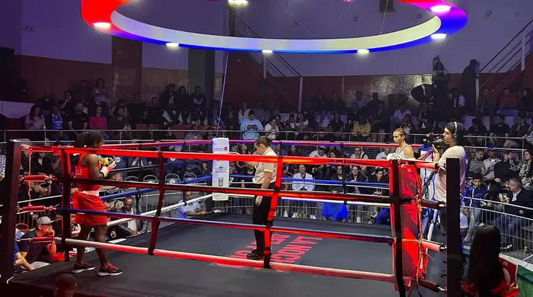 Evento de boxeo en Bogotá