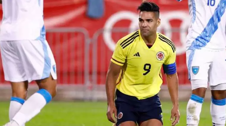 Falcao con la selección Colombia