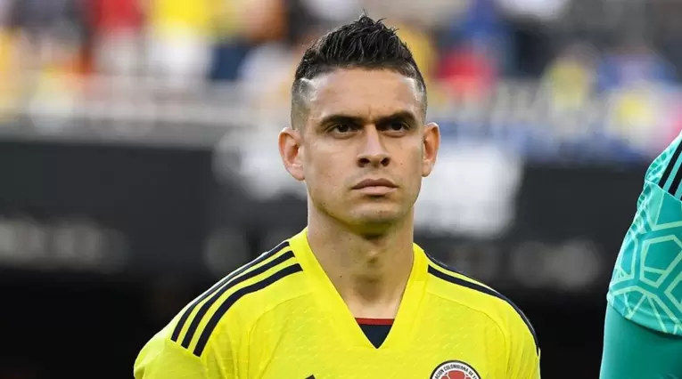 Rafael Santos Borré, jugador de la selección Colombia