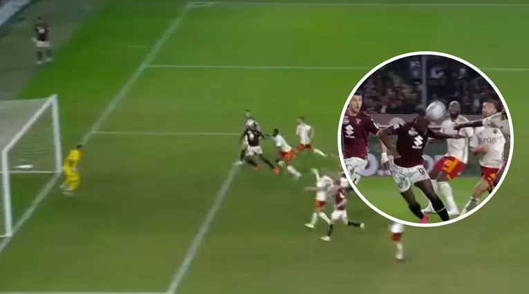 Video: Duván Zapata amargó a Mourinho; gol del colombiano ante La Roma