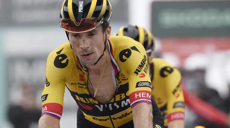 Primoz Roglic terminó tercero en la Vuelta a España 2023