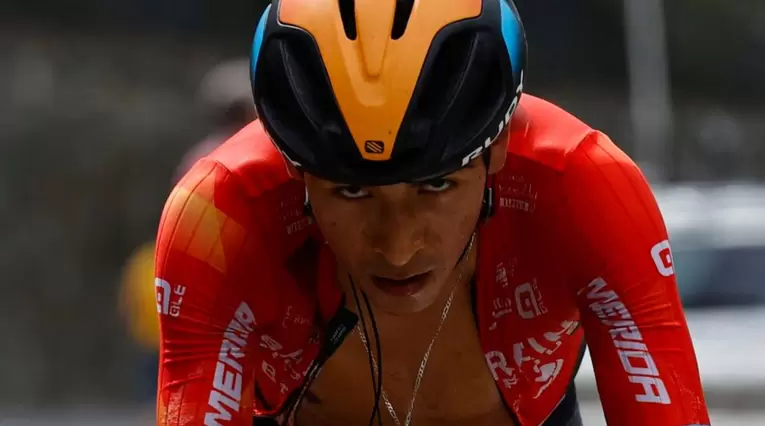 Santiago Buitrago se lamentó tras no ganar la etapa 15 de la Vuelta a España 2023