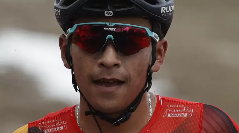Santiago Buitrago, protagonista con el Bahrain en la Vuelta a España 2023
