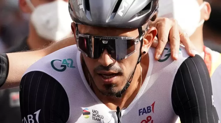 Juan Sebastián Molano, ciclista del UAE