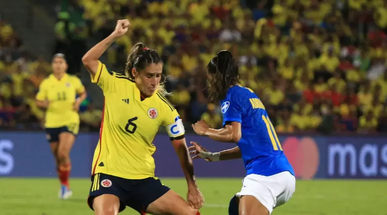 Colombia vs Brasil, fútbol femenino