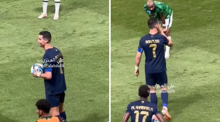 Cristiano Ronaldo cánticos - Al-Nassr vs Al-Ettifaq