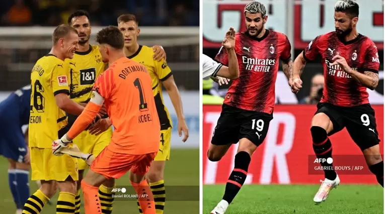 EN VIVO Borussia Dortmund vs Milan: hora y canal Champions League