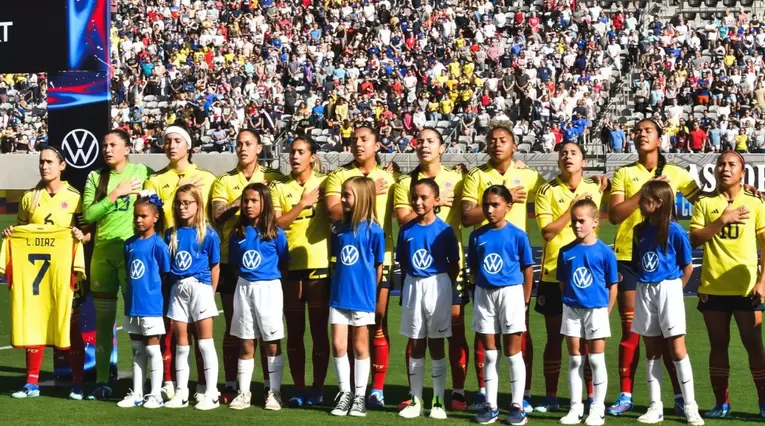 Estados Unidos vs Colombia - amistoso femenino