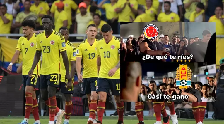 Memes del empate de Colombia ante Uruguay en Eliminatorias