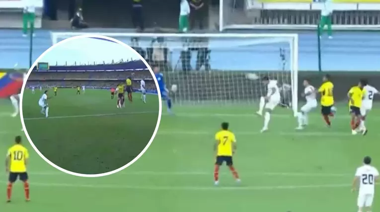 [Video] Uruguay pone el frenazo a Colombia: descuido y gol de la celeste al minuto 47