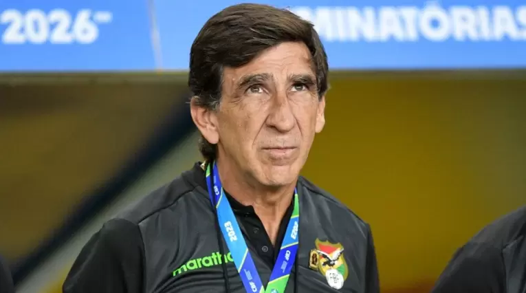 Gustavo Costas, entrenador de Bolivia