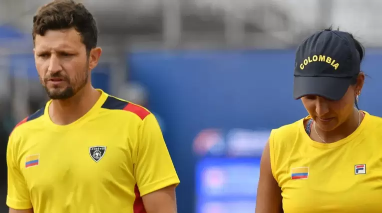Juegos Panamericanos 2023: Nicolás Barrientos y Yuliana Lizarazo le dan el oro a Colombia en dobles mixtos
