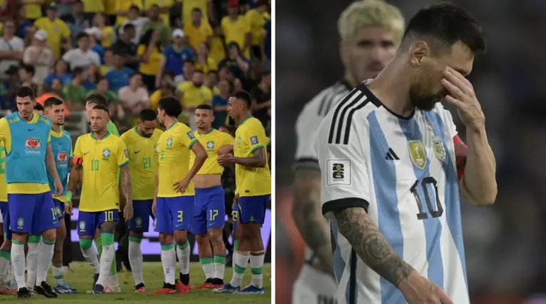 Brasil y Argentina - Eliminatorias al Mundial 2026