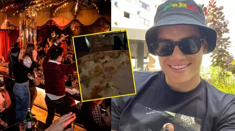 James Rodríguez y su restaurante 'Arrogante' de Bogotá