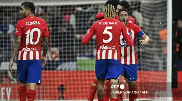 Atlético de Madrid clasificó a semifinales de la Copa del Rey