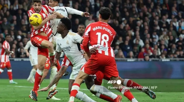 Real Madrid vs Almería Liga de España
