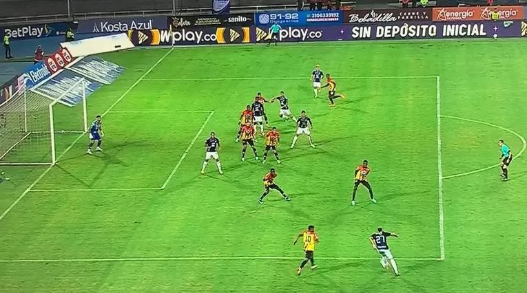 El polémico gol de Junior ante Pereira que debió anular el VAR