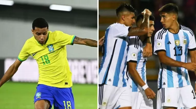 Brasil y Argentina - Preolímpico Sub 23