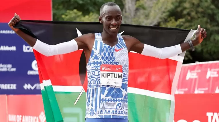 Kelvin Kiptum, maratón