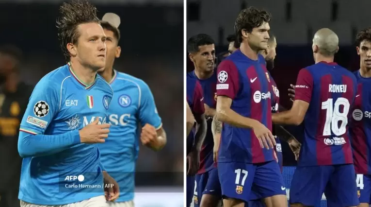 Napoli vs Barcelona - transmisión EN VIVO
