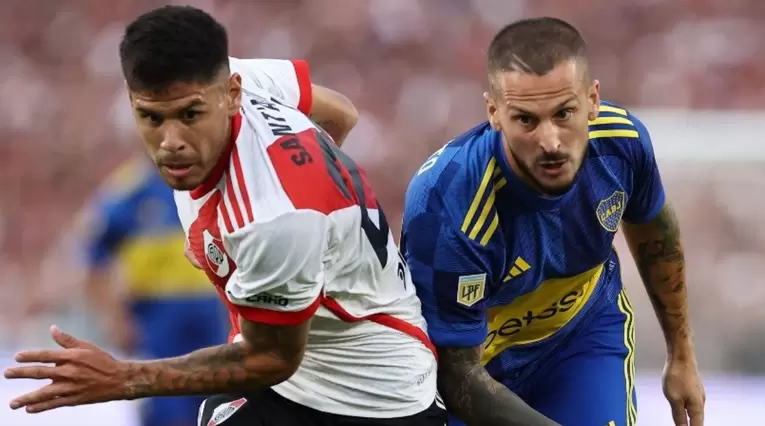 River a mano con Boca: así le fue a los colombianos en el superclásico