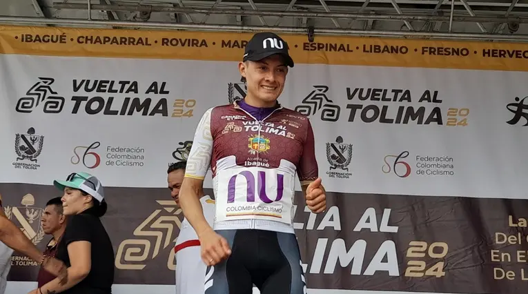 Rodrigo Contreras en la Vuelta al Tolima
