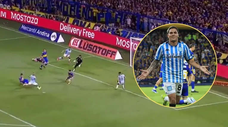 VIDEO: Juanfer tiene de hijo a Boca; así fue su gol del colombiano