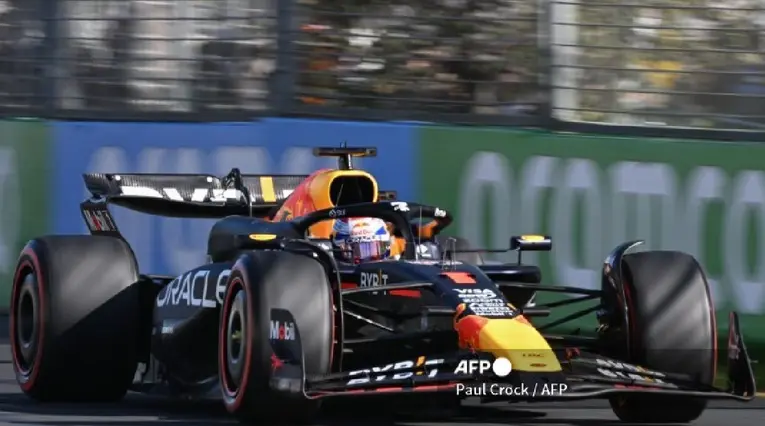 Max Verstappen en el GP de Australia