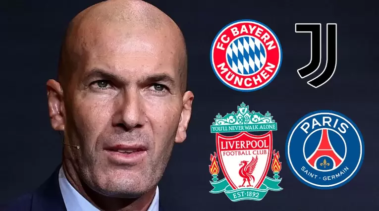 Zidane está en los planes de un grande de Europa: sería su DT en 2024