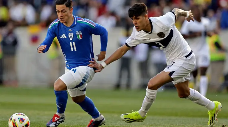 Amistoso entre Italia y Ecuador en la feha FIFA 