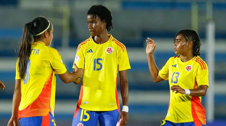 La selección Colombia en el Sudamericano femenino sub-20