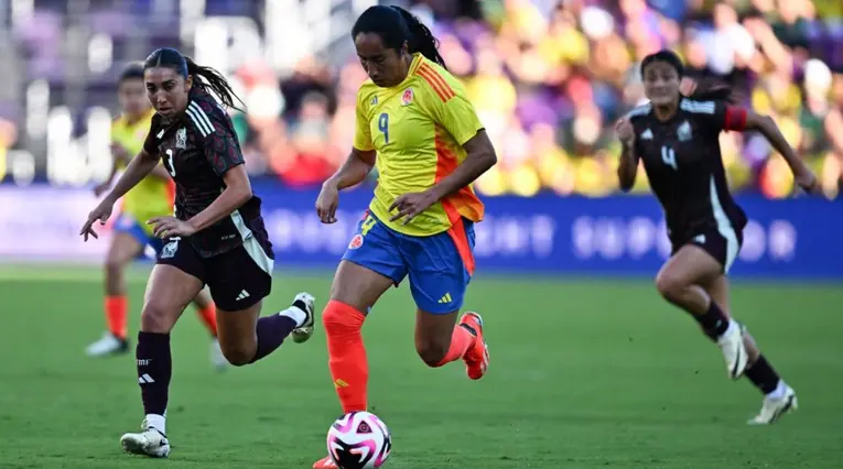 Colombia vs México - amistoso femenino