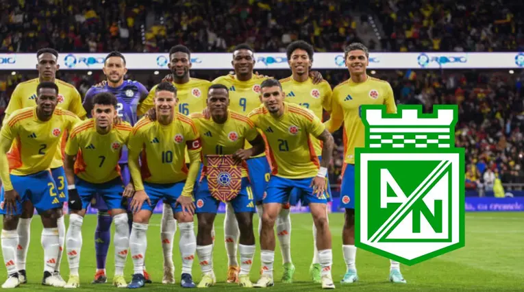 Selección Colombia con Nacional