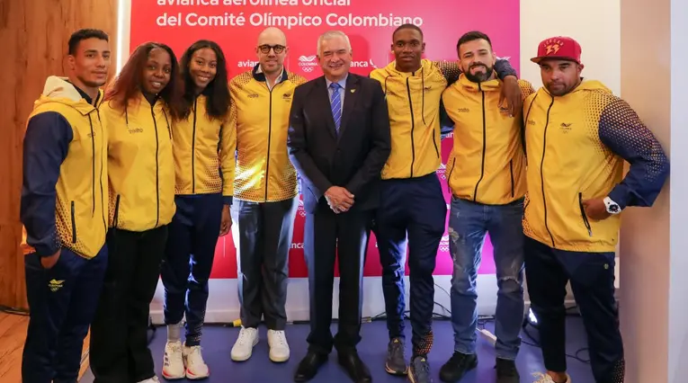 Deportistas del Comité Olímpico Colombiano