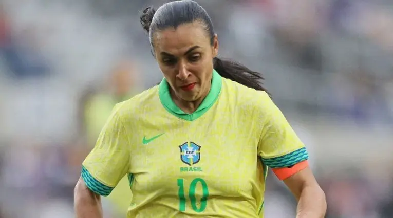 Marta, jugadora de Brasil