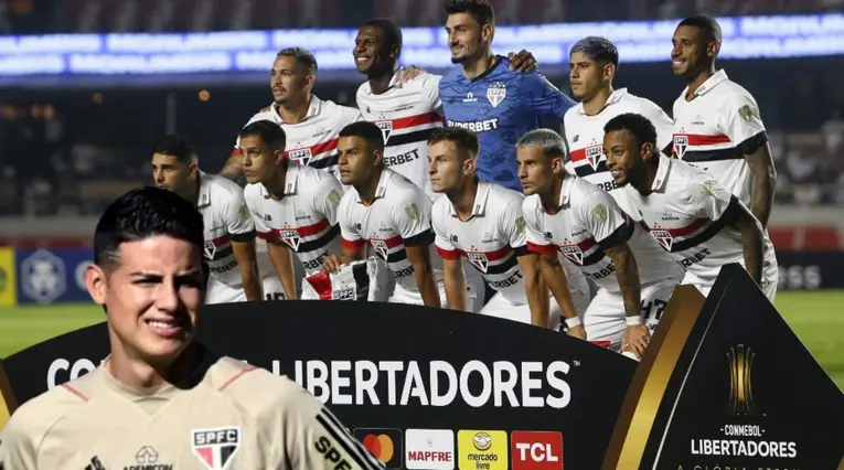 Sao Paulo la pasa de maravilla sin James: clasificó a octavos de Libertadores anticipadamente