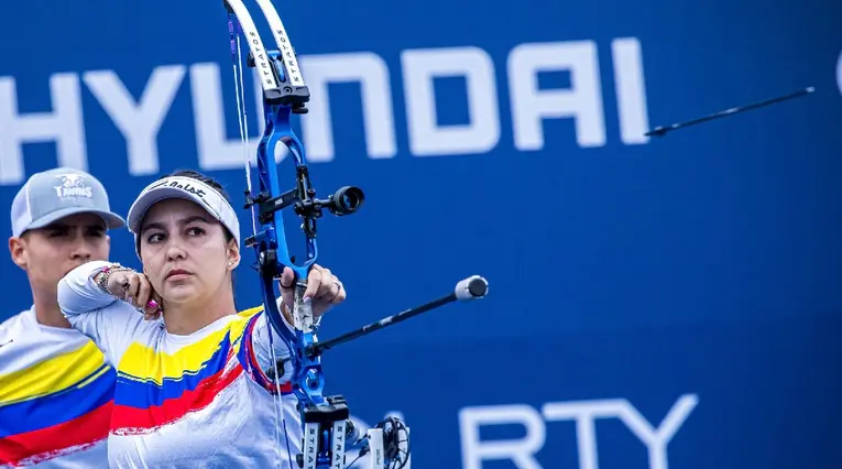 Sara López, arquera colombiana