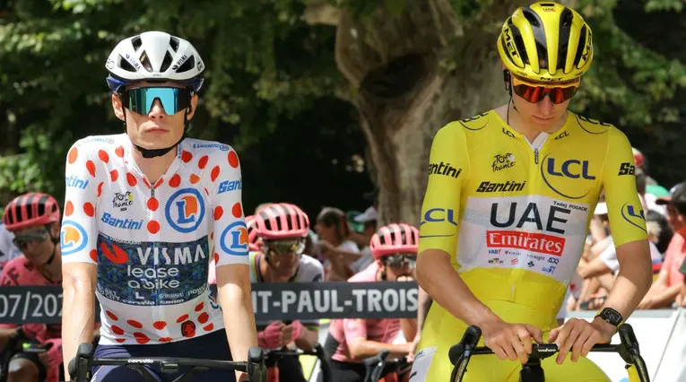 Jonas Vingegaard y Tadej Pogacar, Tour de Francia 2024
