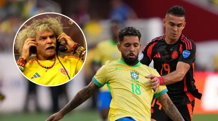 El Pibe Valderrama le dio con todo a Borré por sus fallos ante Brasil