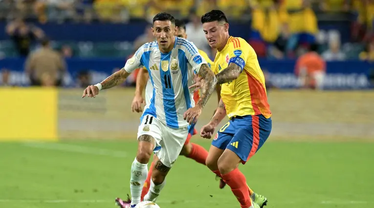 Copa América: James y Di María lideran el equipo ideal de la final