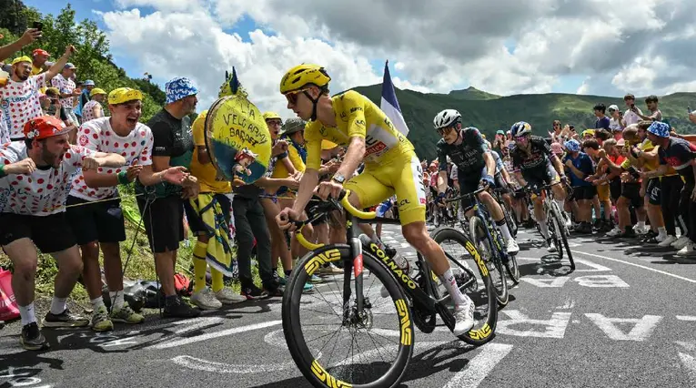 Tadej Pogacar, ciclista esloveno