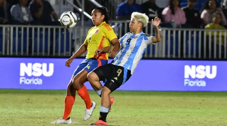 Colombia y Argentina en duelo amistoso - 2024