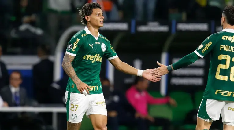 Richard Ríos, colombiano en Palmeiras