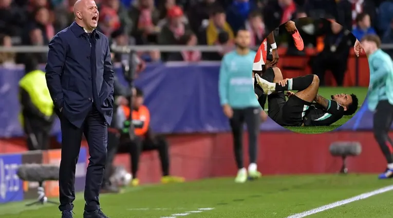 Arne Slot se sincera con respecto al juego de Luis Díaz 