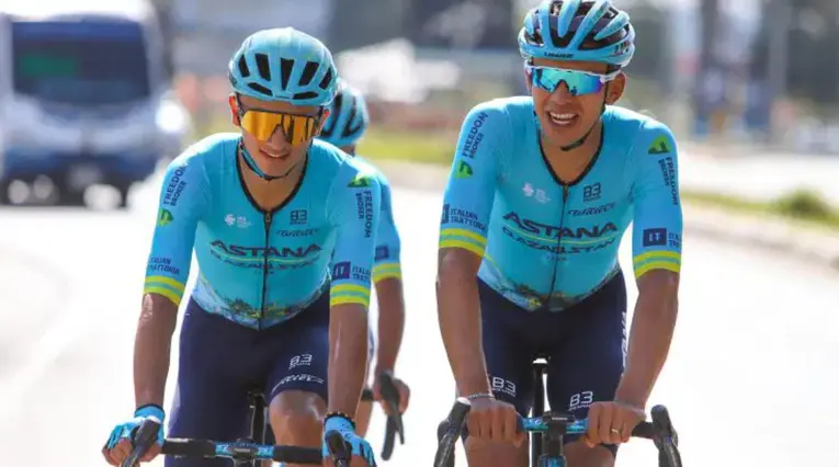 Santiago Umba y Harold Tejada