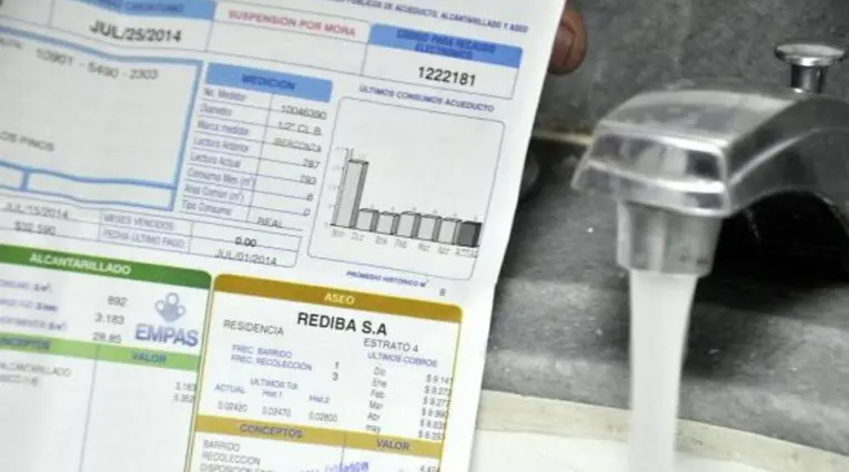 Costo de los servicios públicos en Colombia para 2025