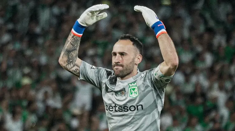 David Ospina, campeón con Atlético Nacional