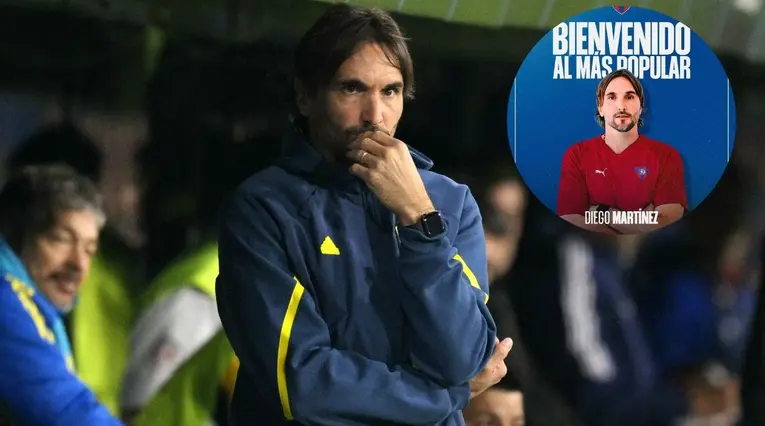 Diego Martínez es nuevo director técnico de Cerro Porteño