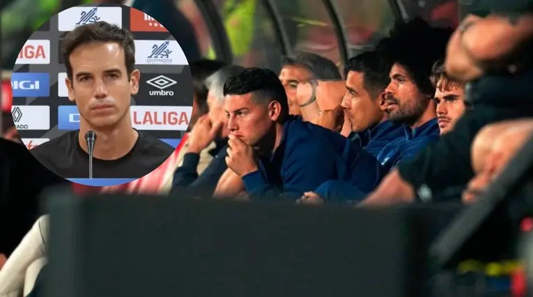 Iñigo Pérez habló sobre la nueva suplencia de James Rodríguez
